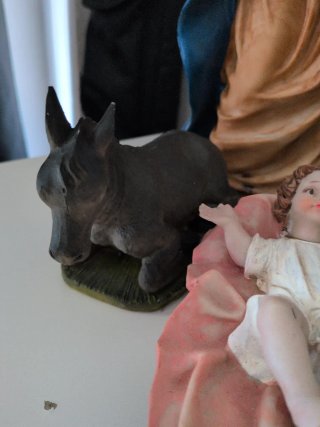Belén figuras resina