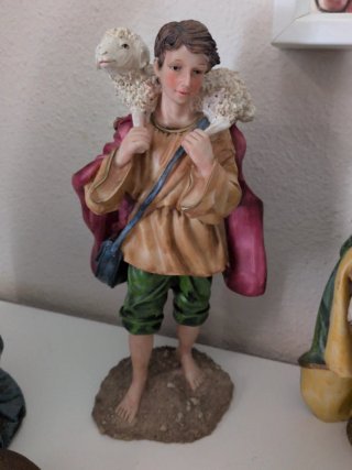 Belén figuras resina