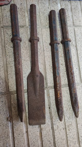 Punteros para martillo neumático