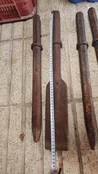 Punteros para martillo neumático