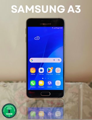 Samsung A3 Dorado Como Nuevo