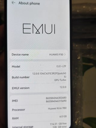 Huawei P30 128GB Nero