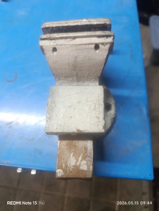 Prensa de mesa antigua