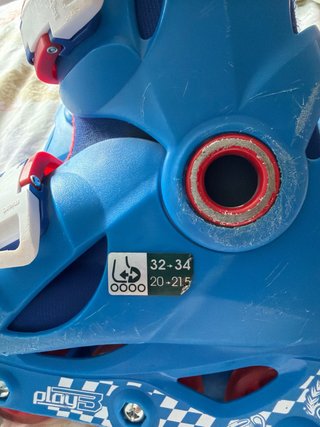 Patines Oxelo Play 5 Azules Niñ@ Talla Ajustable