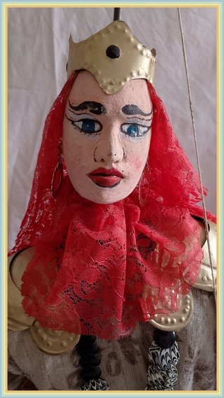 Pupo Marionetta Burattino Siciliano Principessa