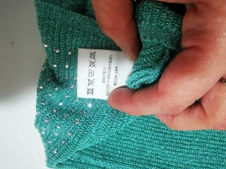 Blusa sin mangas brillante verde