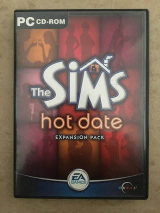 The Sims Hot Date Expansion Pack Video Game Pc Cd