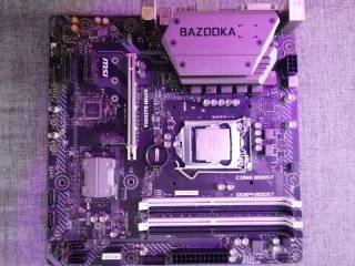 Pack Intel i7-8700K + Placa MSI H370M Bazooka de Segunda mano por