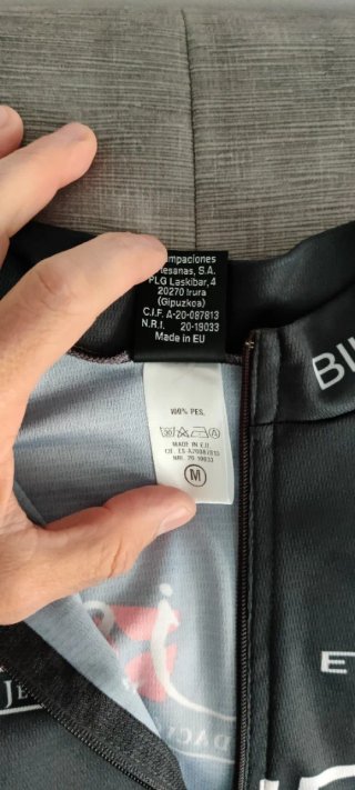 Maillot Etxeondo Seguros Bilbao Talla M