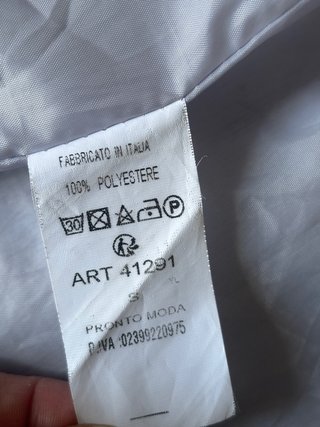 Abrigo de paño gris