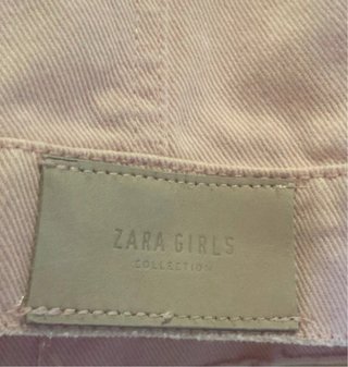 Cazadora vaquera rosa Zara