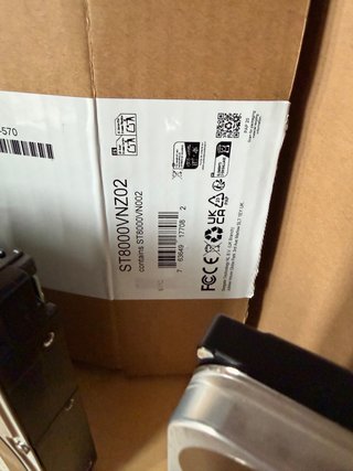 Seagate IronWolf Pro 12TB + 8TB Hard Disk Drive