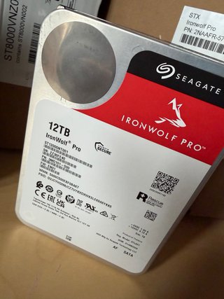 Seagate IronWolf Pro 12TB + 8TB Hard Disk Drive