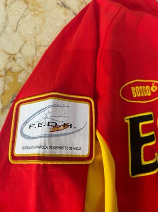 Sudadera Bosco España Roja y Amarilla