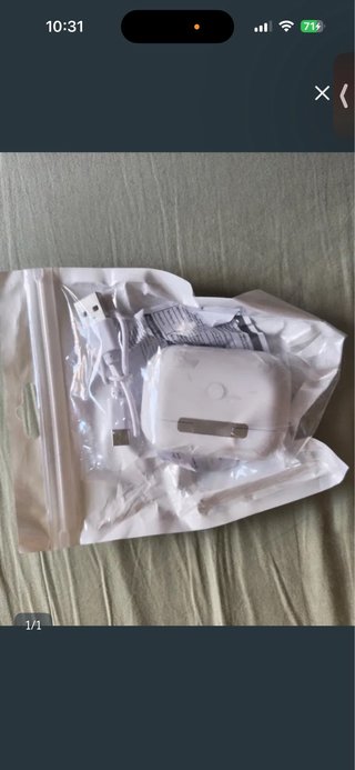 Cascos Inalámbricos Blancos