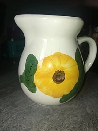 Botella artesanal Vino cerámica y madera