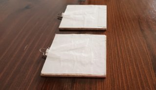 2 Piastrelle Decorative Vintage