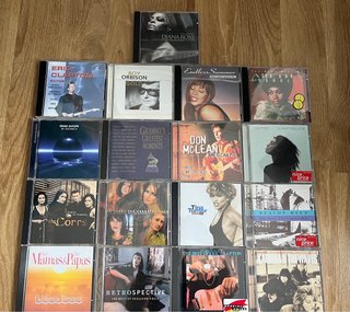 Lote 17 CDs Varios Artistas Pop Rock Soul