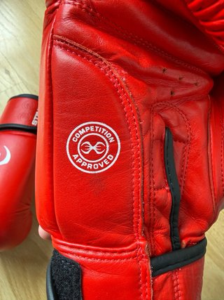 Guantes Boxeo Sting 12oz Rojos