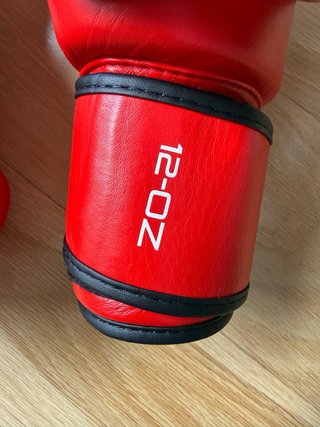 Guantes Boxeo Sting 12oz Rojos