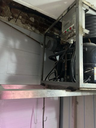 Macchina del ghiaccio trifase per pescheria