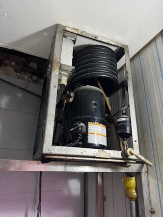 Macchina del ghiaccio trifase per pescheria