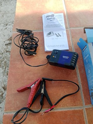 Cargador Mantenedor Baterías Norauto 1A