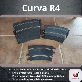 Curva super-exterior R4 Scalextric 1:32