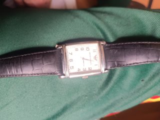 Reloj Emporio Armani Rectangular Plata
