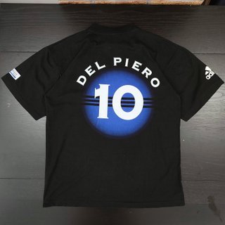 Adidas France 98 vintage calcio t-shirt Del Piero