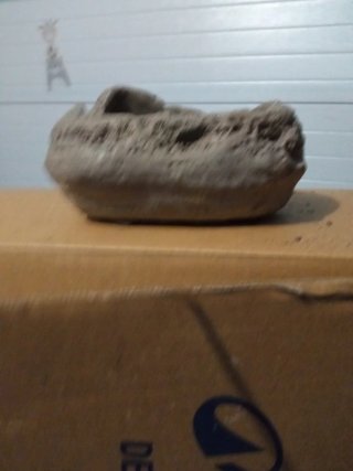 Maceta de bonsai piedra gris