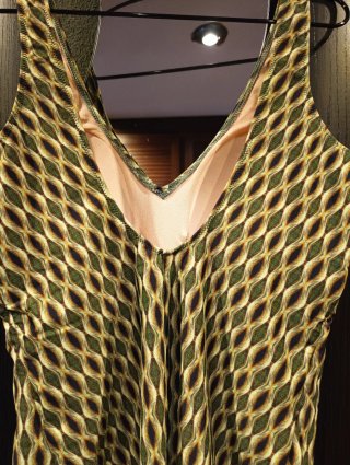 Bañador estampado verde y marrón