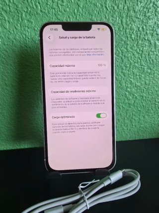 iPhone 13 128GB Blanco Impecable+Factura