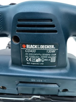 Lijadora Eléctrica Black & Decker CD400