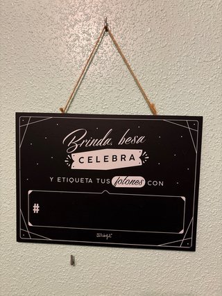 Tablón Mr. Wonderful para Bodas