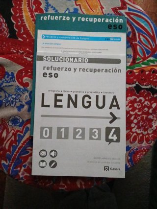 Lengua, 4 ESO. Refuerzo y recuperación
