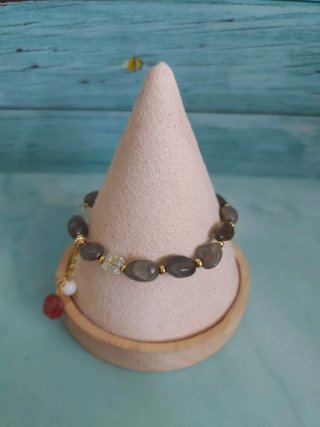 Pulsera Labradorita Natural.