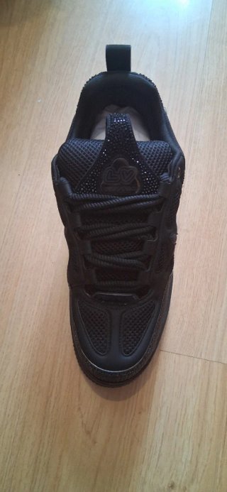 Zapatillas Louis Vuitton Negras, LV Skate brillant