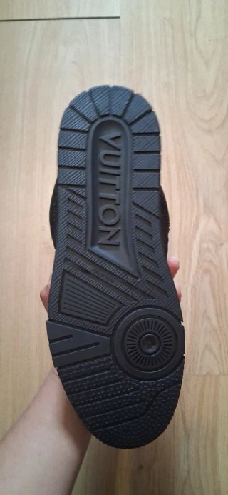 Zapatillas Louis Vuitton Negras, LV Skate brillant
