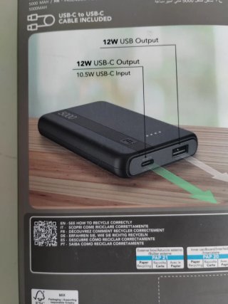 Power Bank Cellularline 5000 mAh