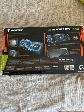 AORUS RTX 3060 12GB Tarjeta Gráfica