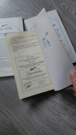 Lote 3 Novelas Románticas Retro Colección Gaviota