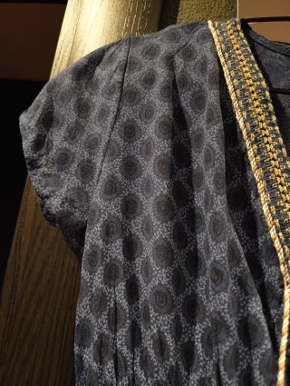 Vestido bohemio azul