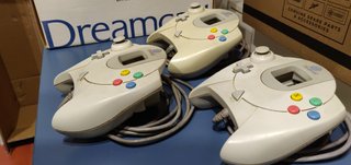 Pack 3 Mandos Oficiales Sega Dreamcast