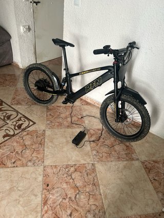 Bici RFN Negra y Amarilla
