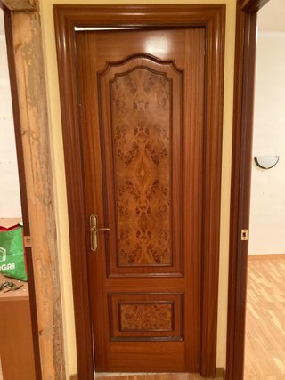 LOTE 11 PUERTAS madera maciza sapeli