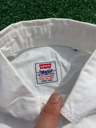 Camicia Levi's bianca uomo