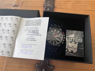 Reloj Lotus Chronograph Hombre Acero