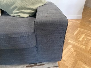 Sofá 2 Plazas Ikea KIVIK Gris