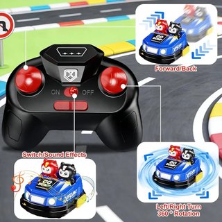 2 Coches RC Bumper Cars OBEST